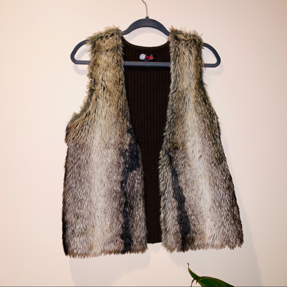 Faux Fur Vest